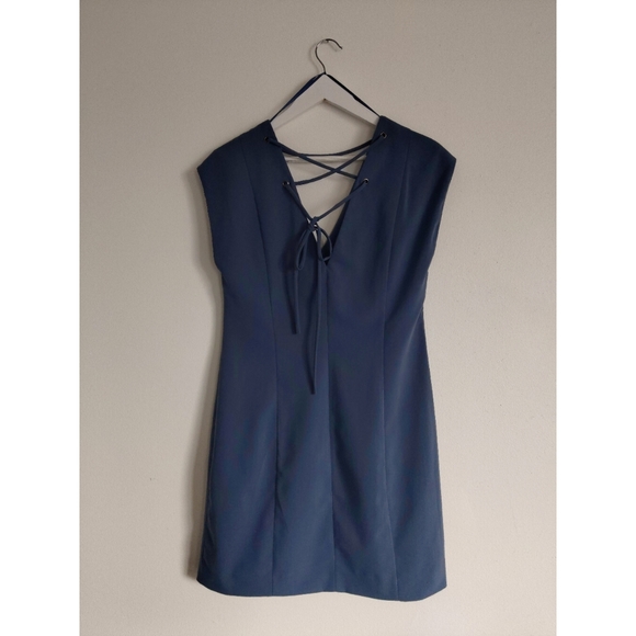 Mango Suit Blue Dress - Picture 3 of 3